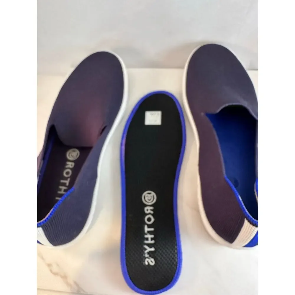 Rothys Navy Slip On 7.5 Preowned
